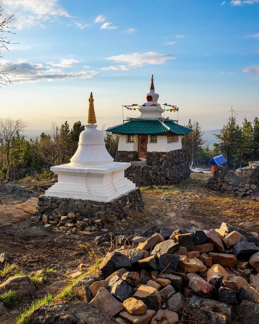 Монастырь Шад ТЧУП Линг на горе Качканар
