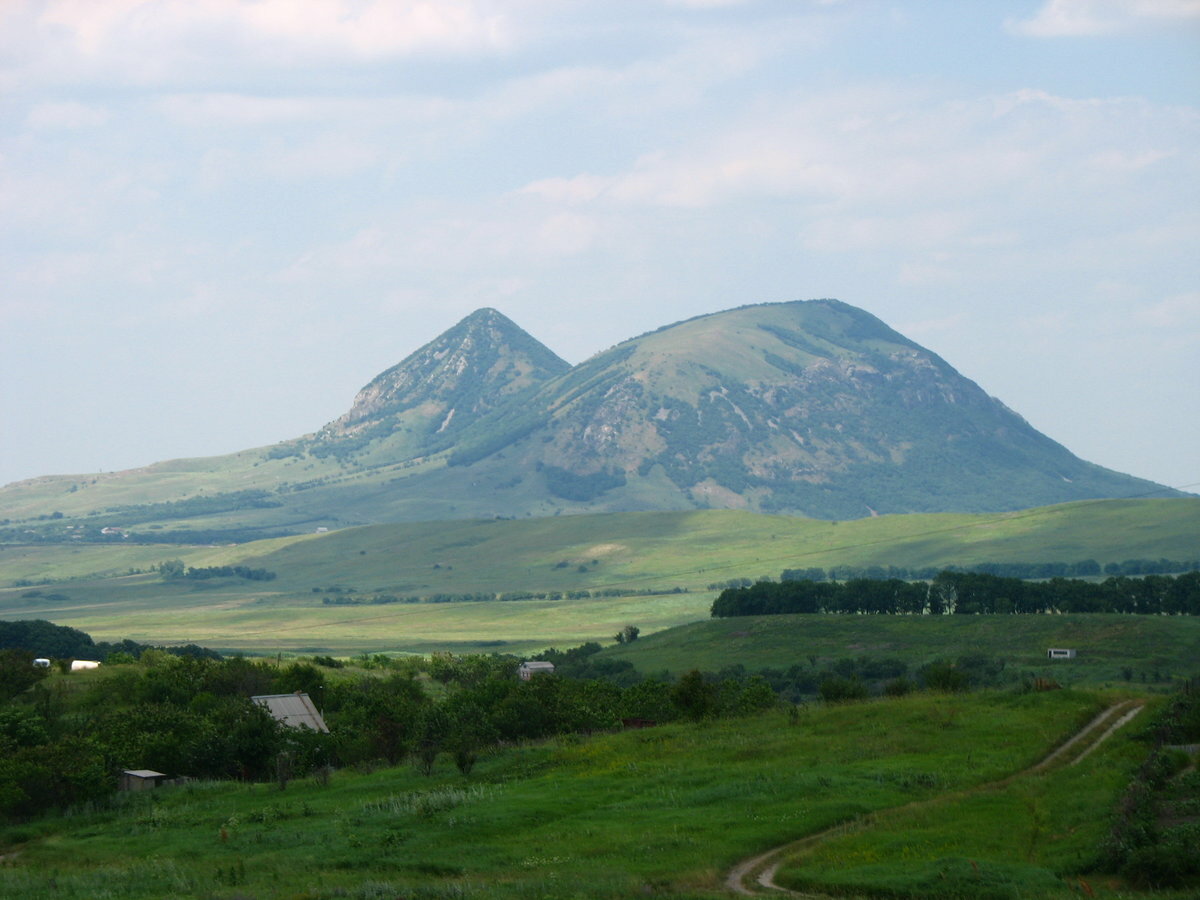 Гора змейка и Бештау