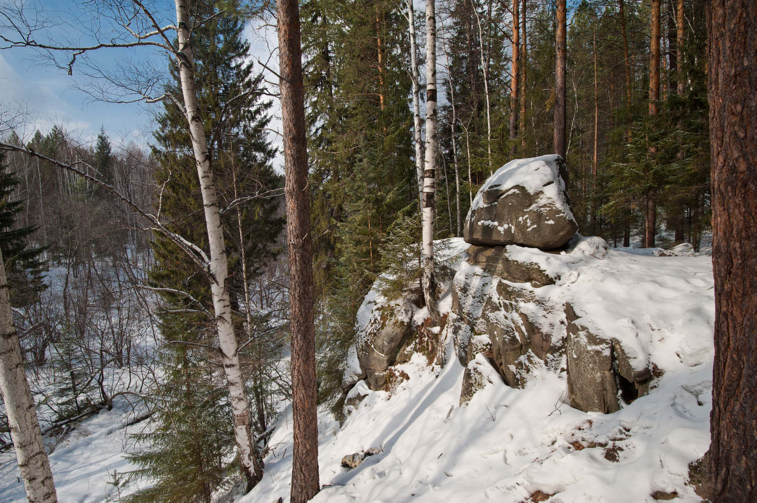 Гора Соколиный камень Свердловская область