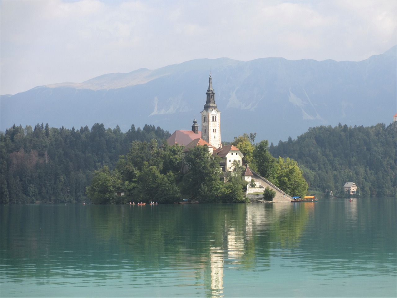 Озеро Блед Словения на картинах художников