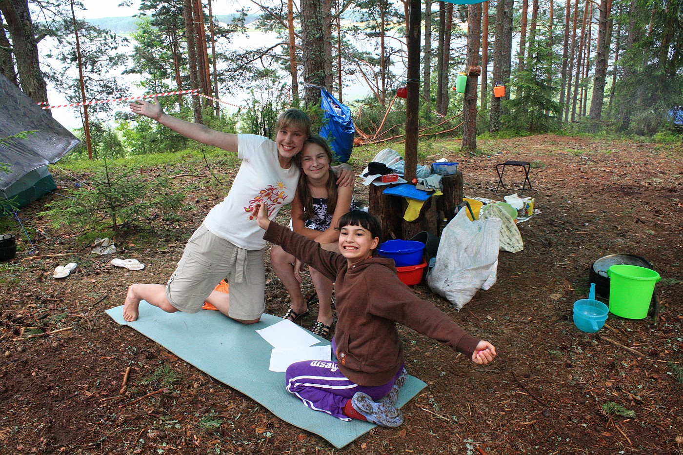 Палаточный лагерь хачин