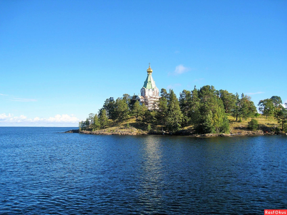 Валаамский монастырь на ладожском озере фото