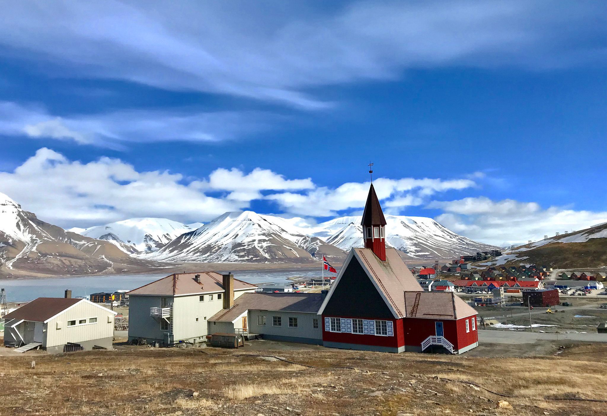 Лонгйир Longyearbyen Норвегия