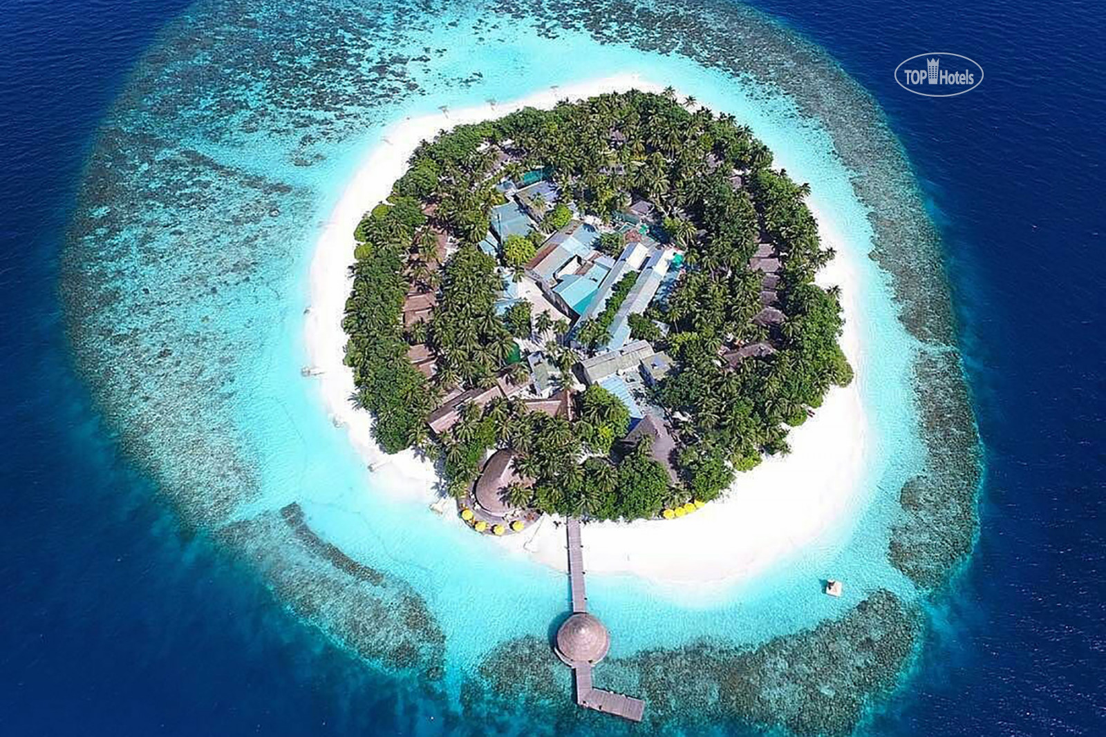 Мальдивы Вид Сверху