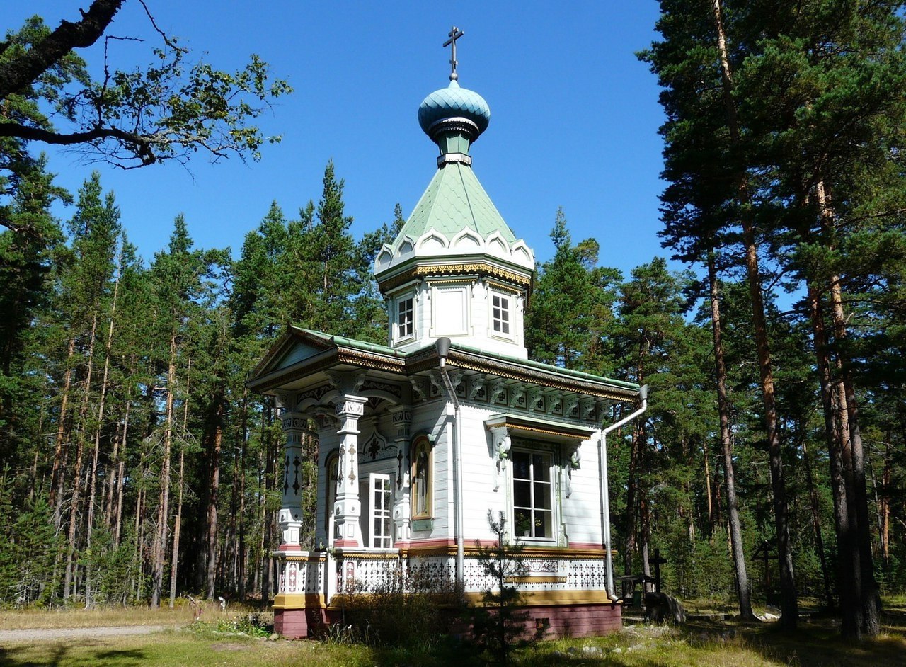 Коневец Успенская часовня