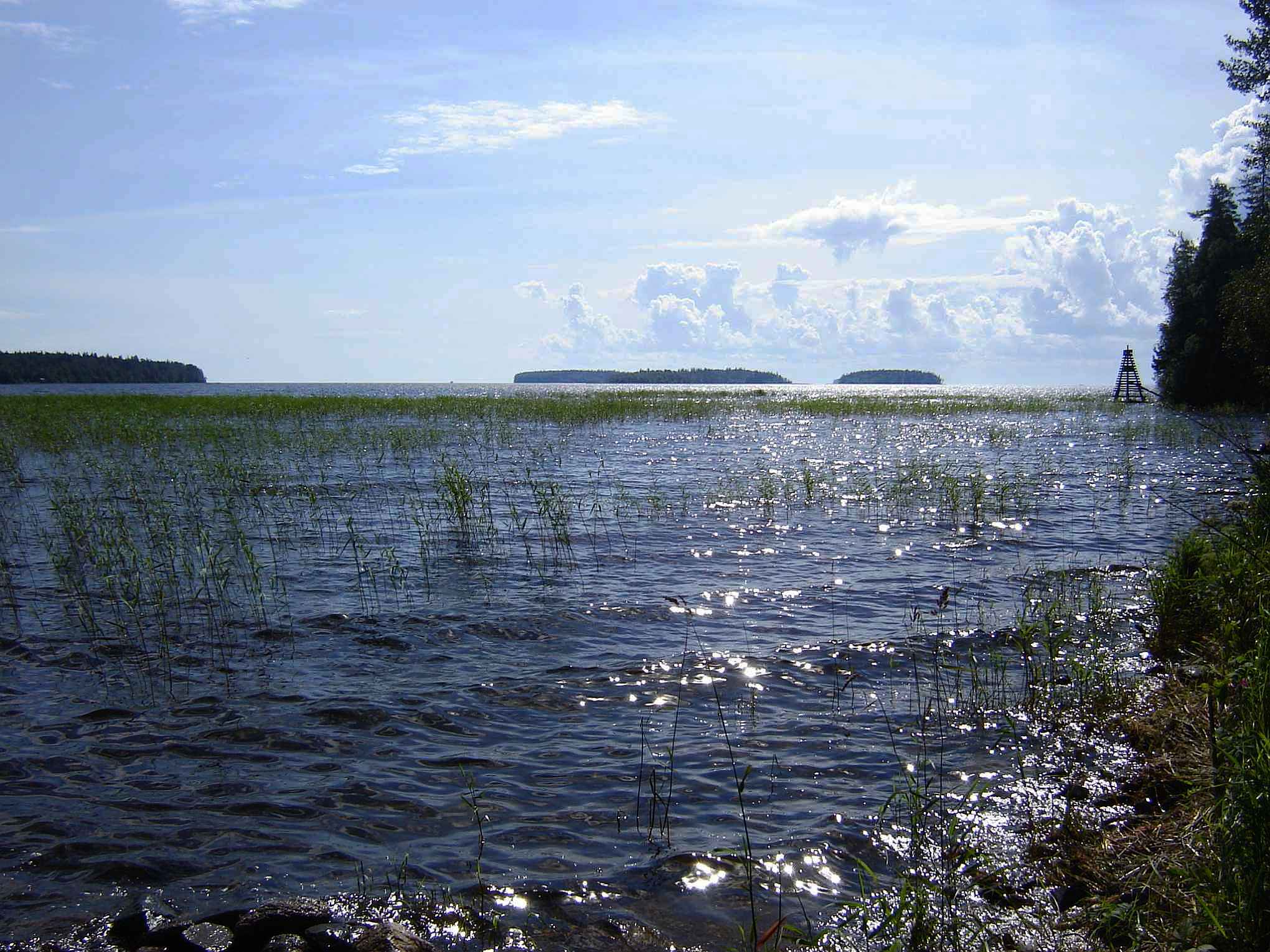 Ивановский остров в Онежском озере