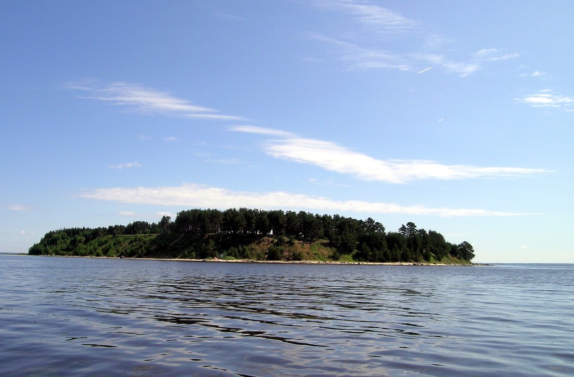 Остров Белова Псковское озеро