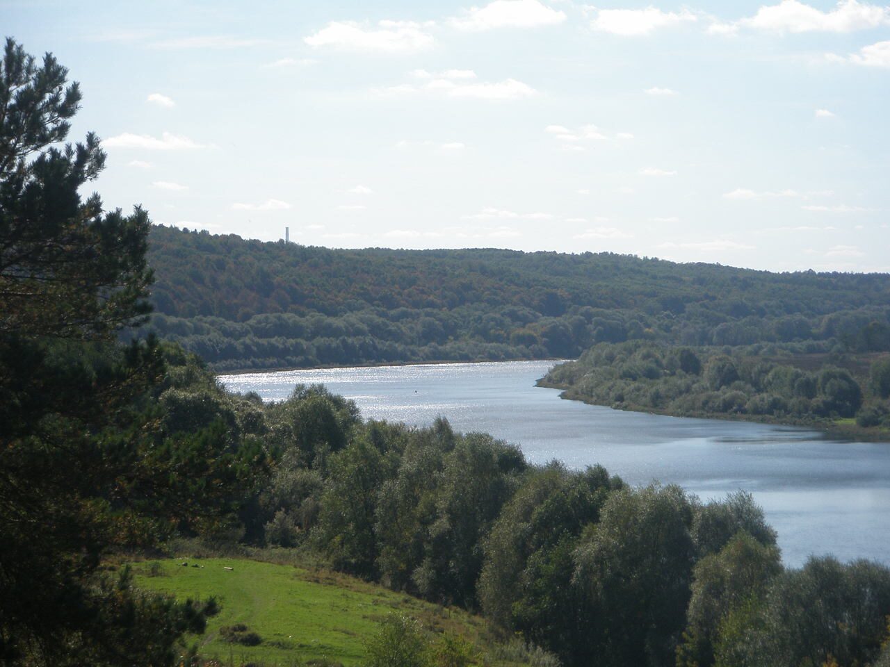 Река Ока Алексинский район