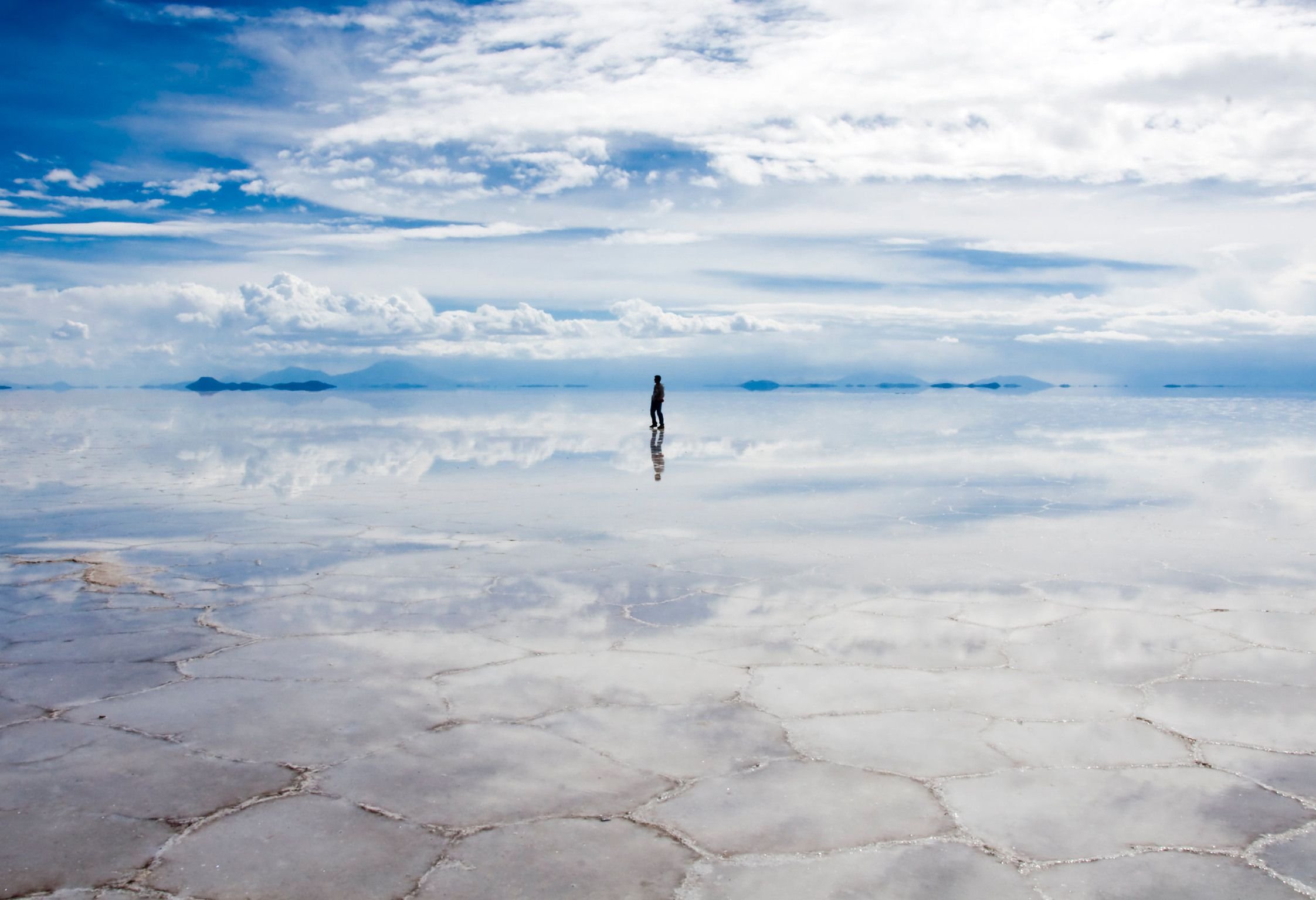 Соленое озеро Боливия Салар де Уюни