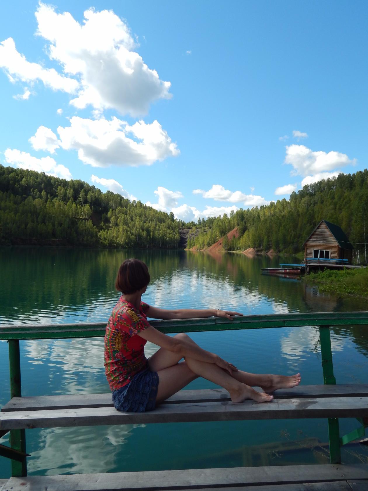 Темиртау Кемеровская область голубое озеро