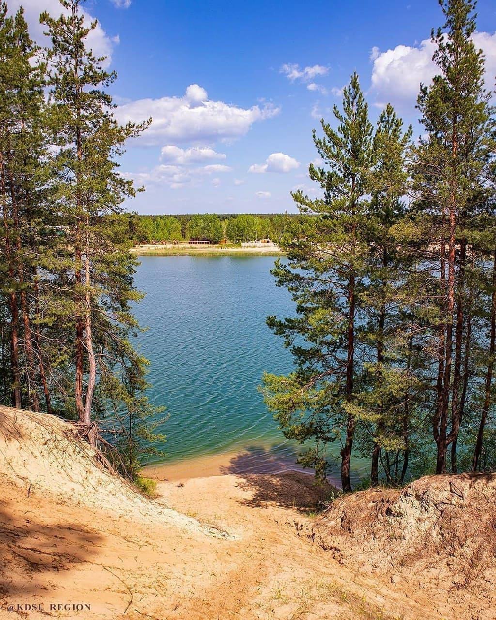голубые озера украина