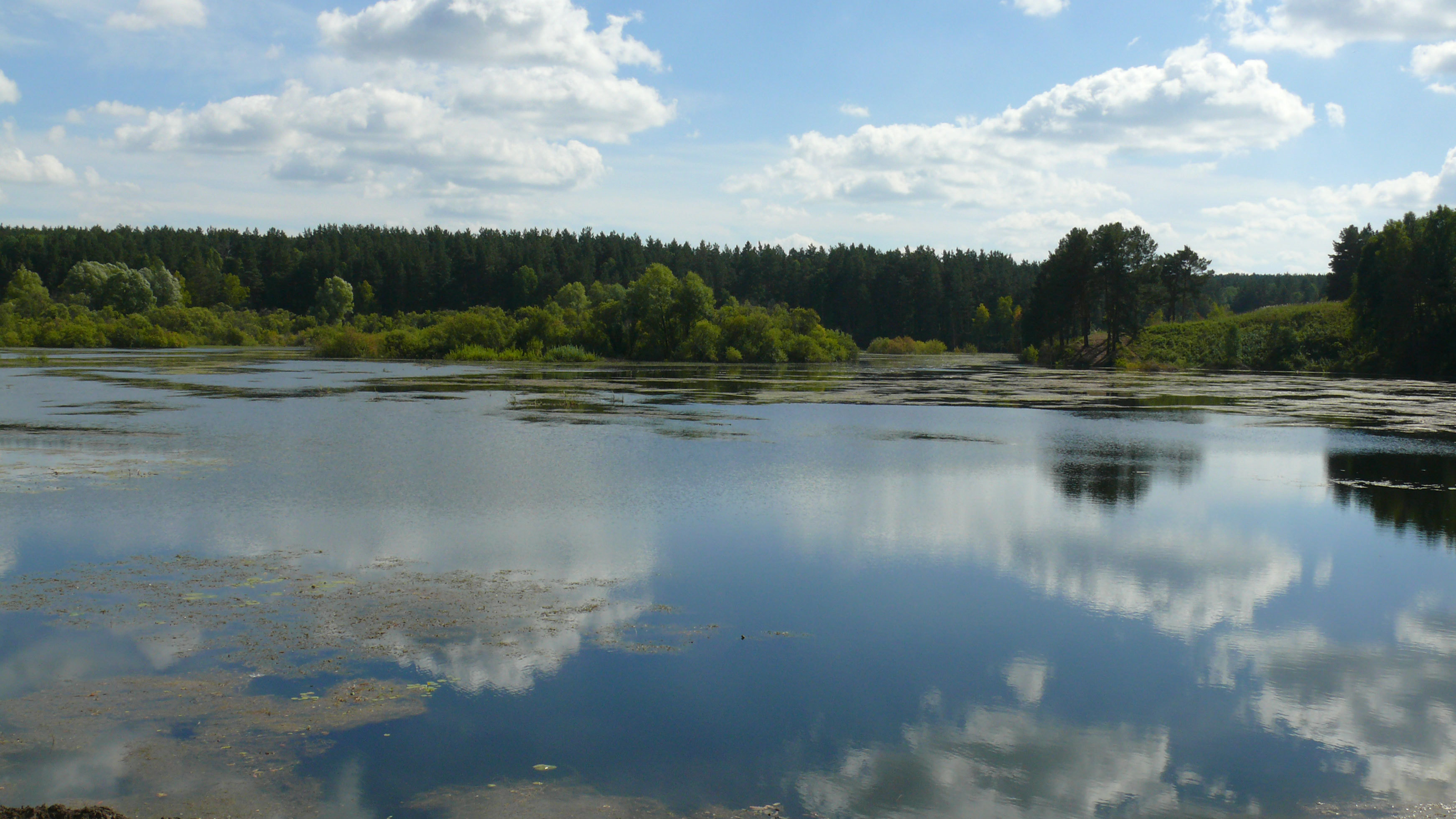 Озеро зеркальное Приморский край