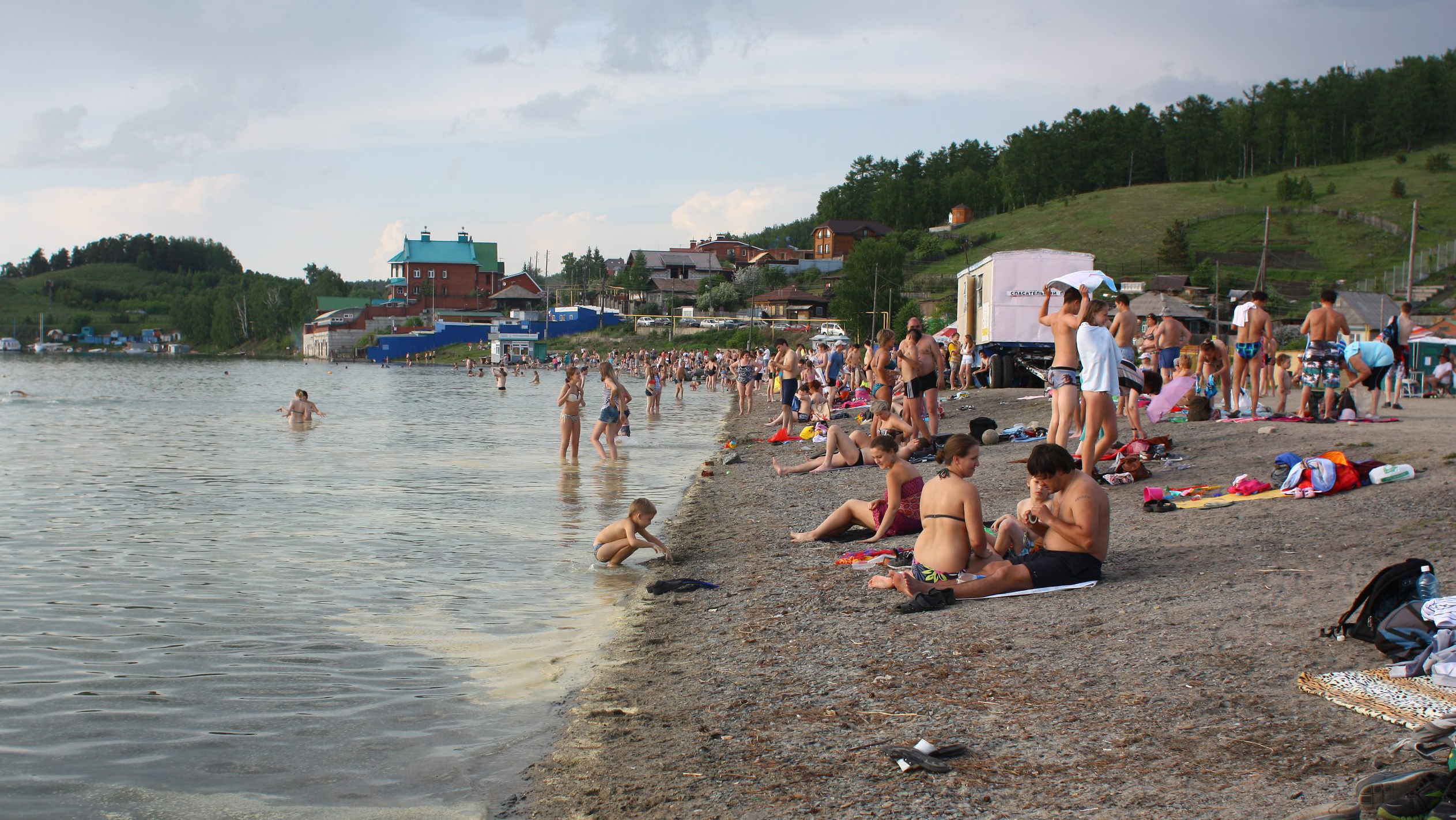 Городской пляж Миасс Тургояк 2020