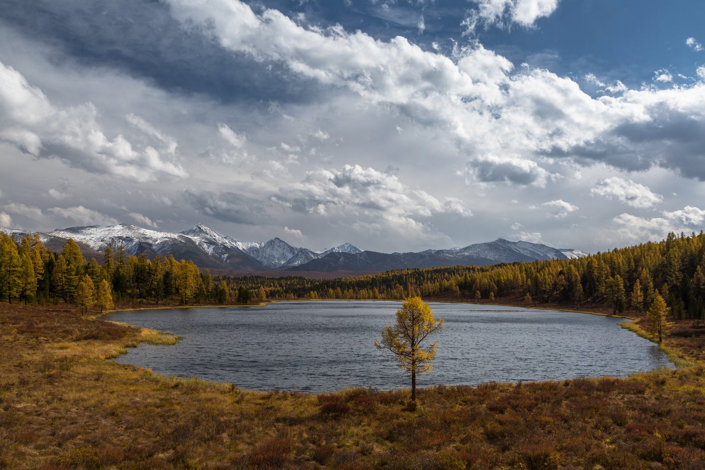 Озеро Алтай Улаганский тракт Киделю