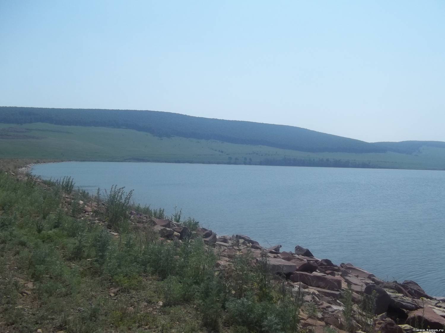 Большой Косоголь озеро Красноярский край