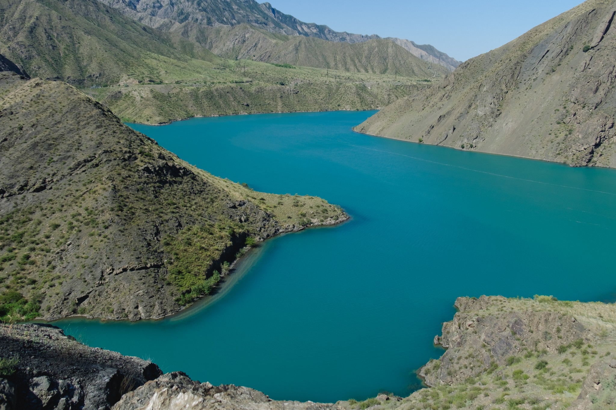 Таджикистан Тавильдара голубое озеро