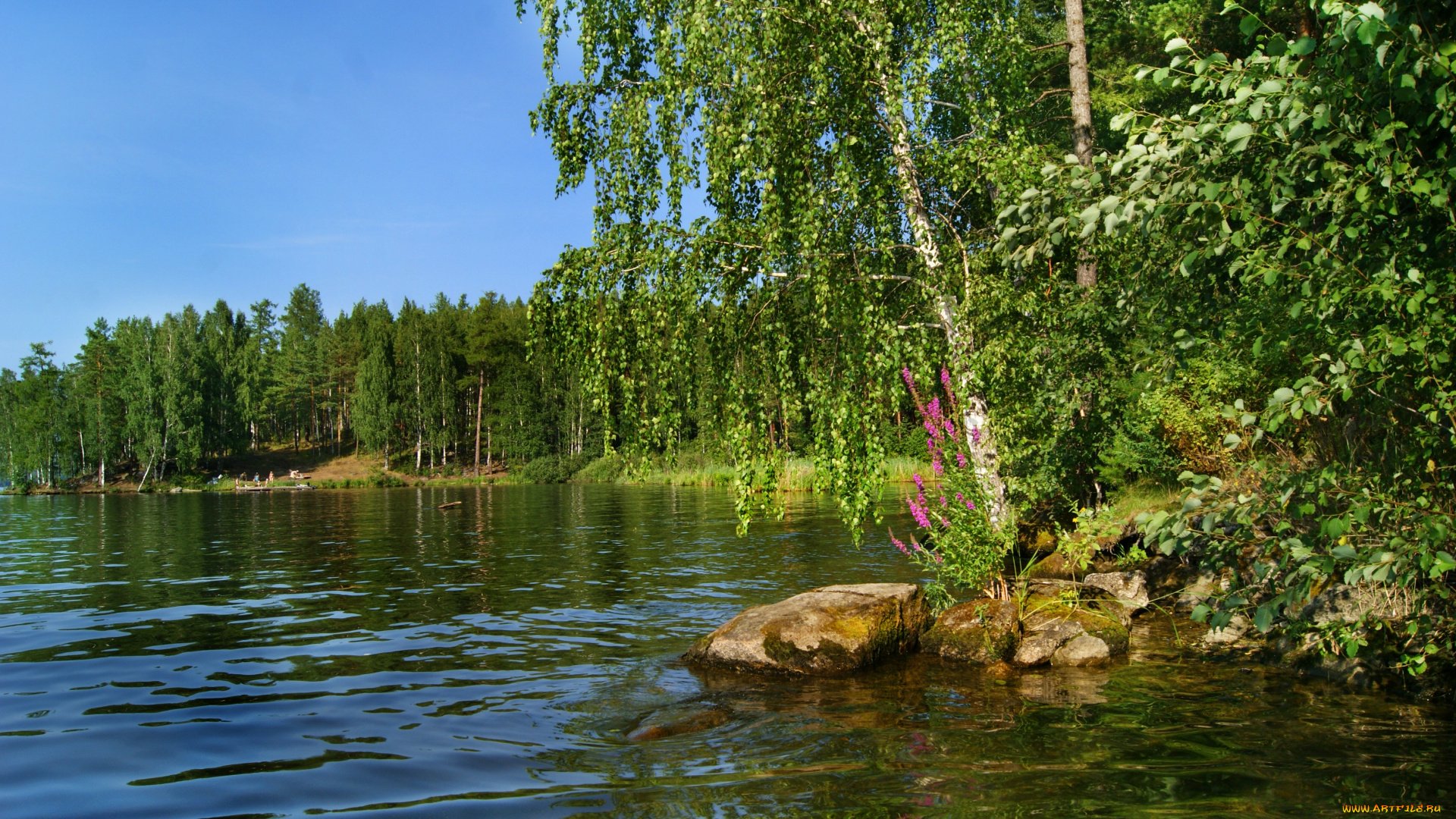 Природа Урал Долгобродка озеро