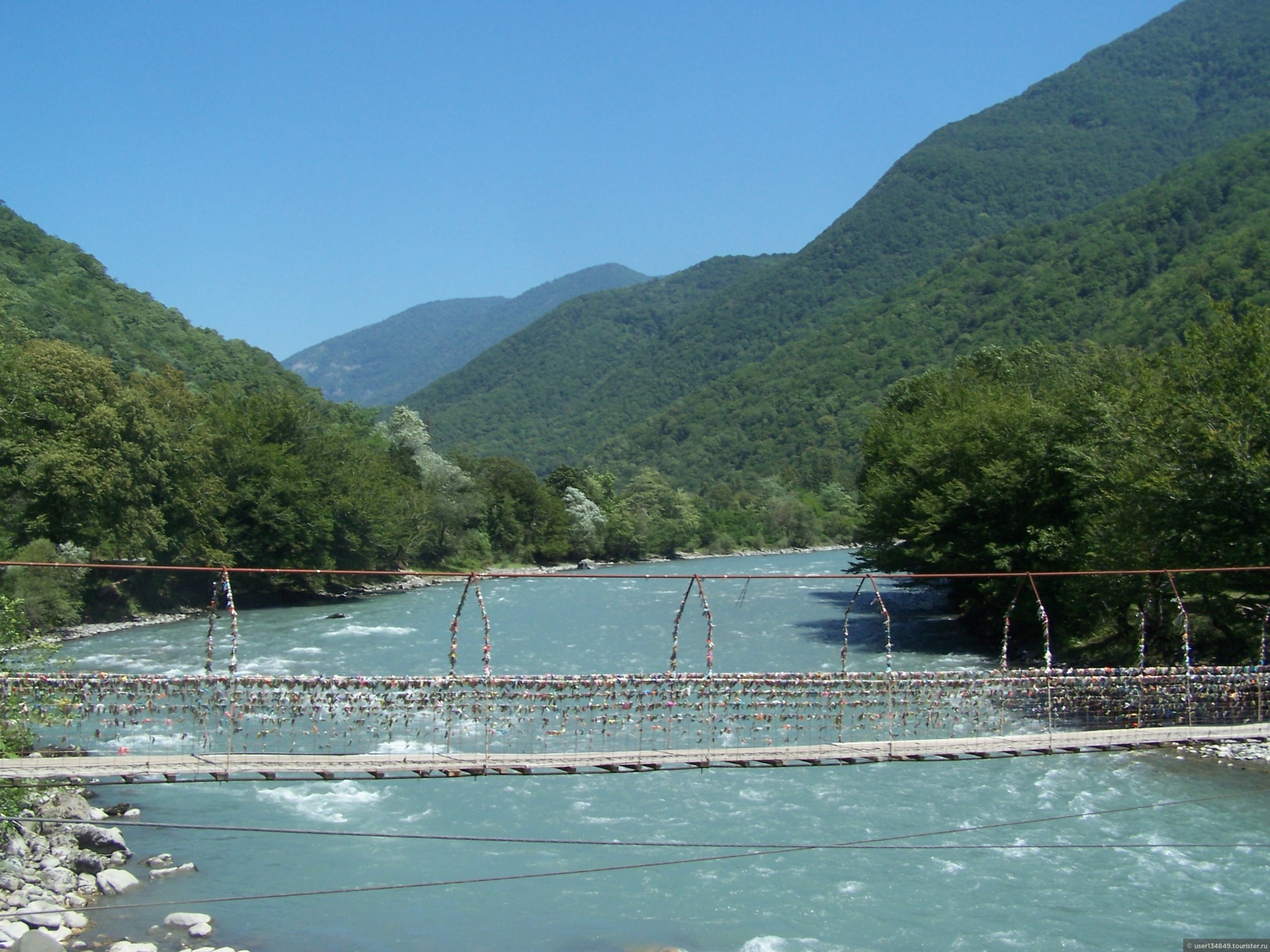 Абхазия ГЭС на озеро Рица