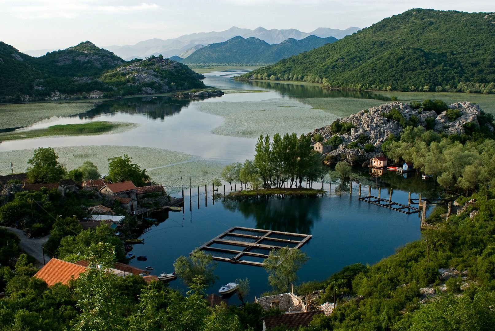 Озеро Шкодер Албания