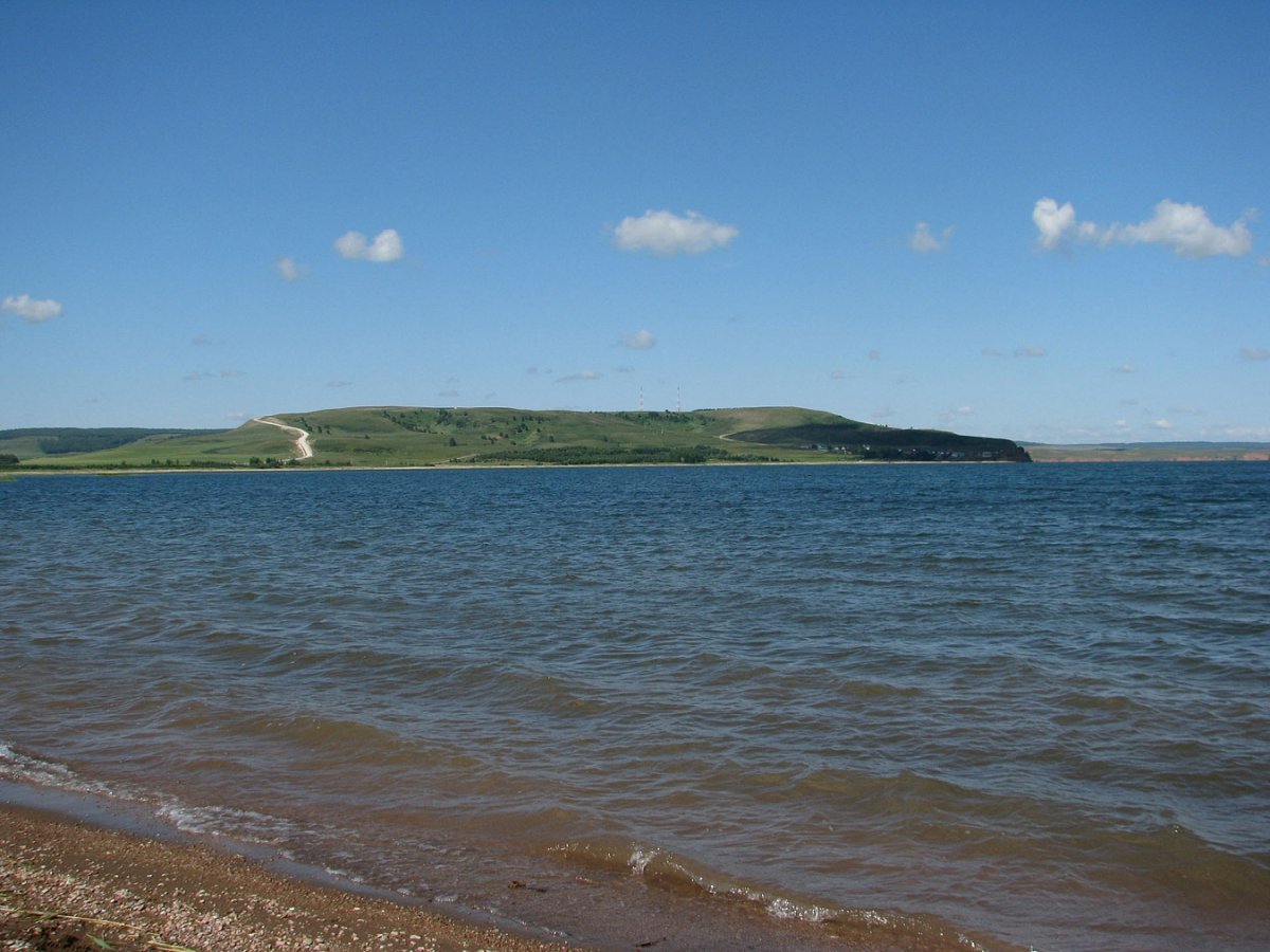 Озеро Аслыкуль в Башкортостане