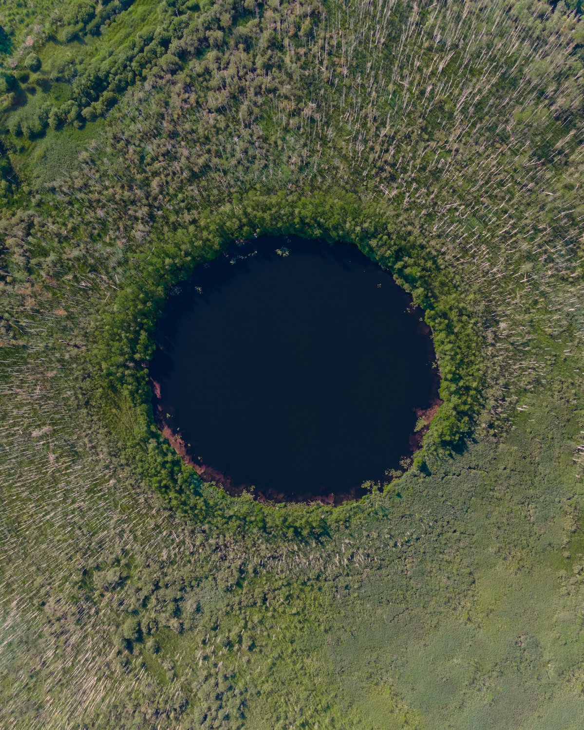 Бездонное озеро Солнечногорск глубина