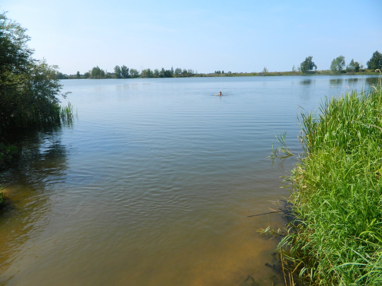 Яхробольское озеро в Ярославле