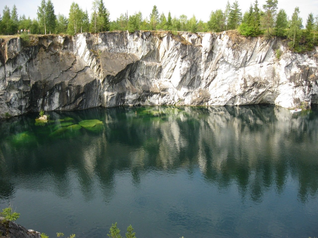 Озеро карьер Новосибирск