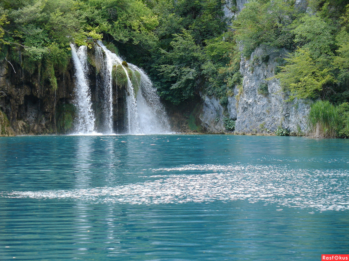 Водопады в Хорватии национальный парк