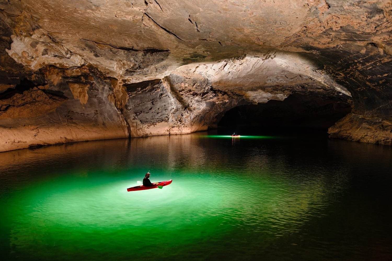 Пещера tham Khoun Лаос