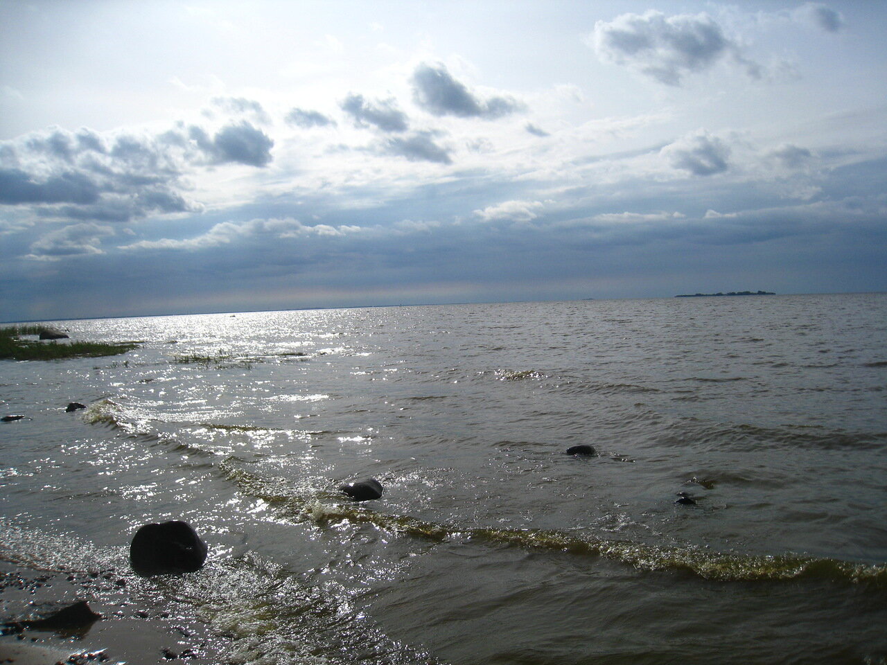 Пляж Лахтинского разлива