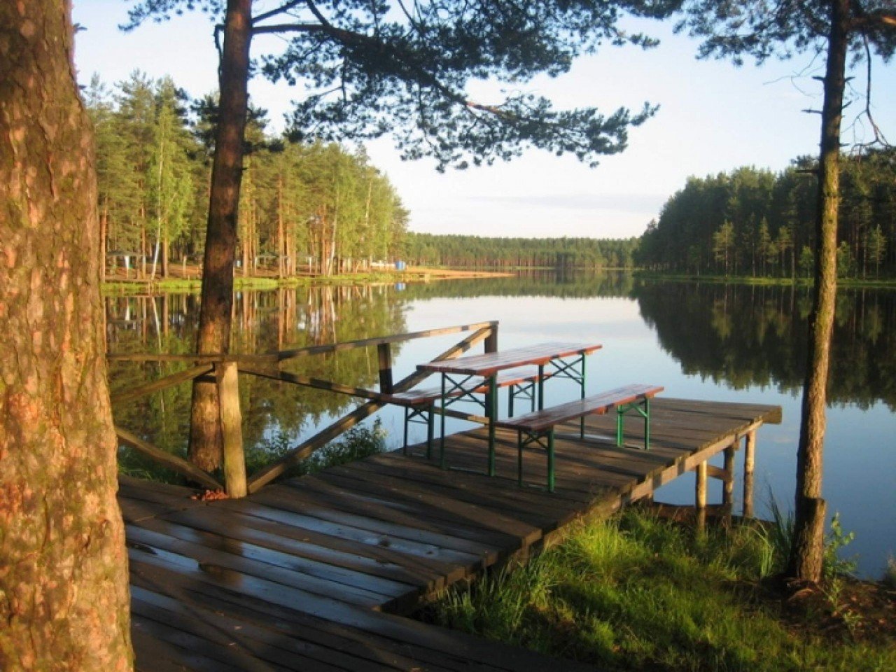 Коркинское озеро Ленинградская область
