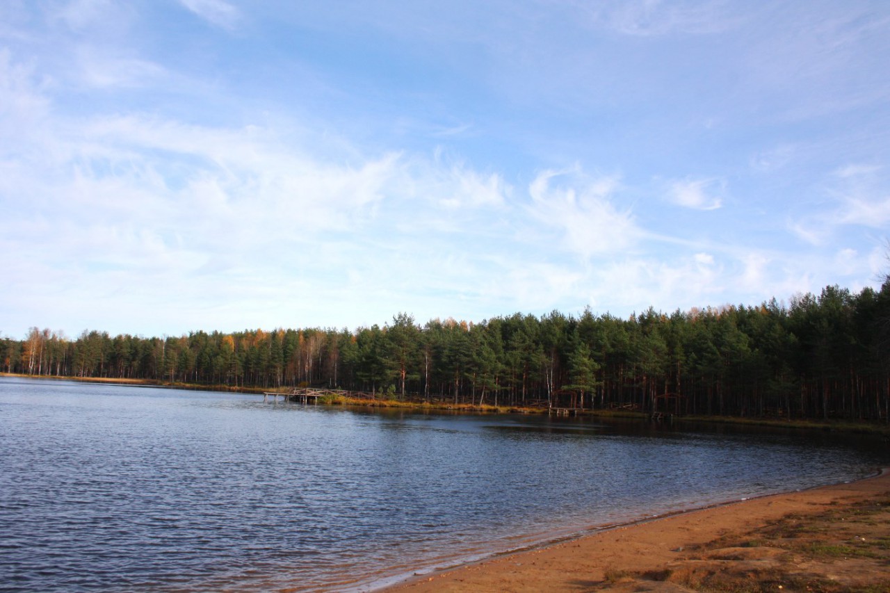 Коркинское озеро СПБ