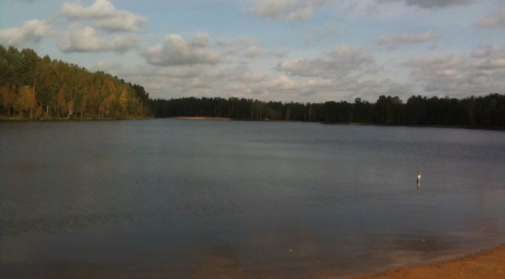 Коркинское озеро, деревня Коркино