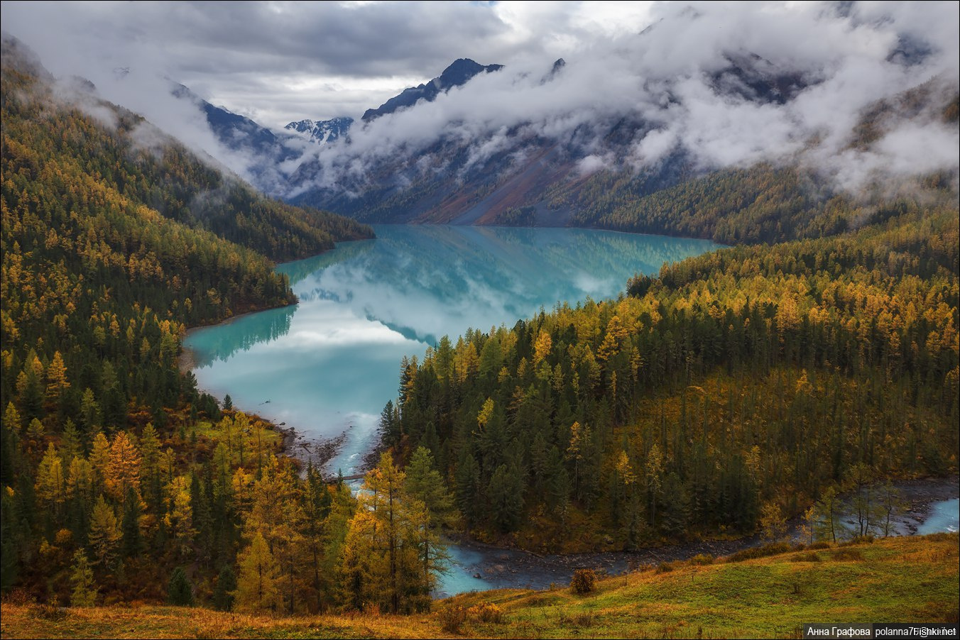 Озеро Кучерла горный Алтай