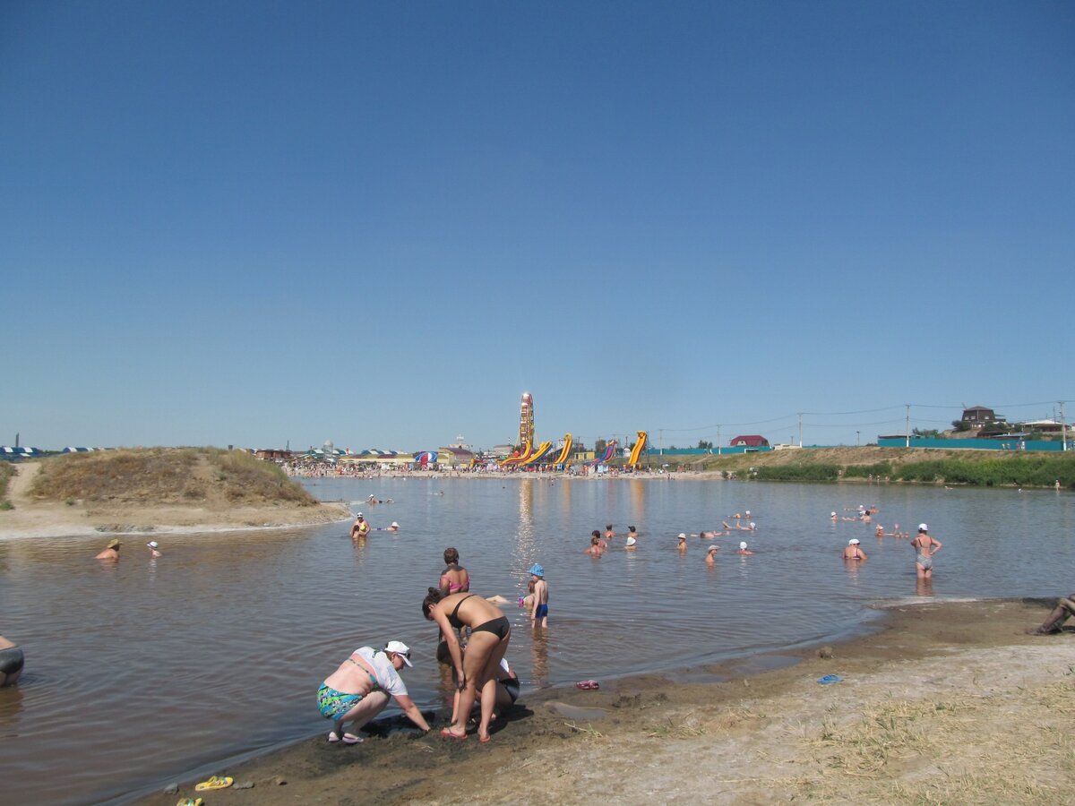 Радоновое озеро соль Илецк