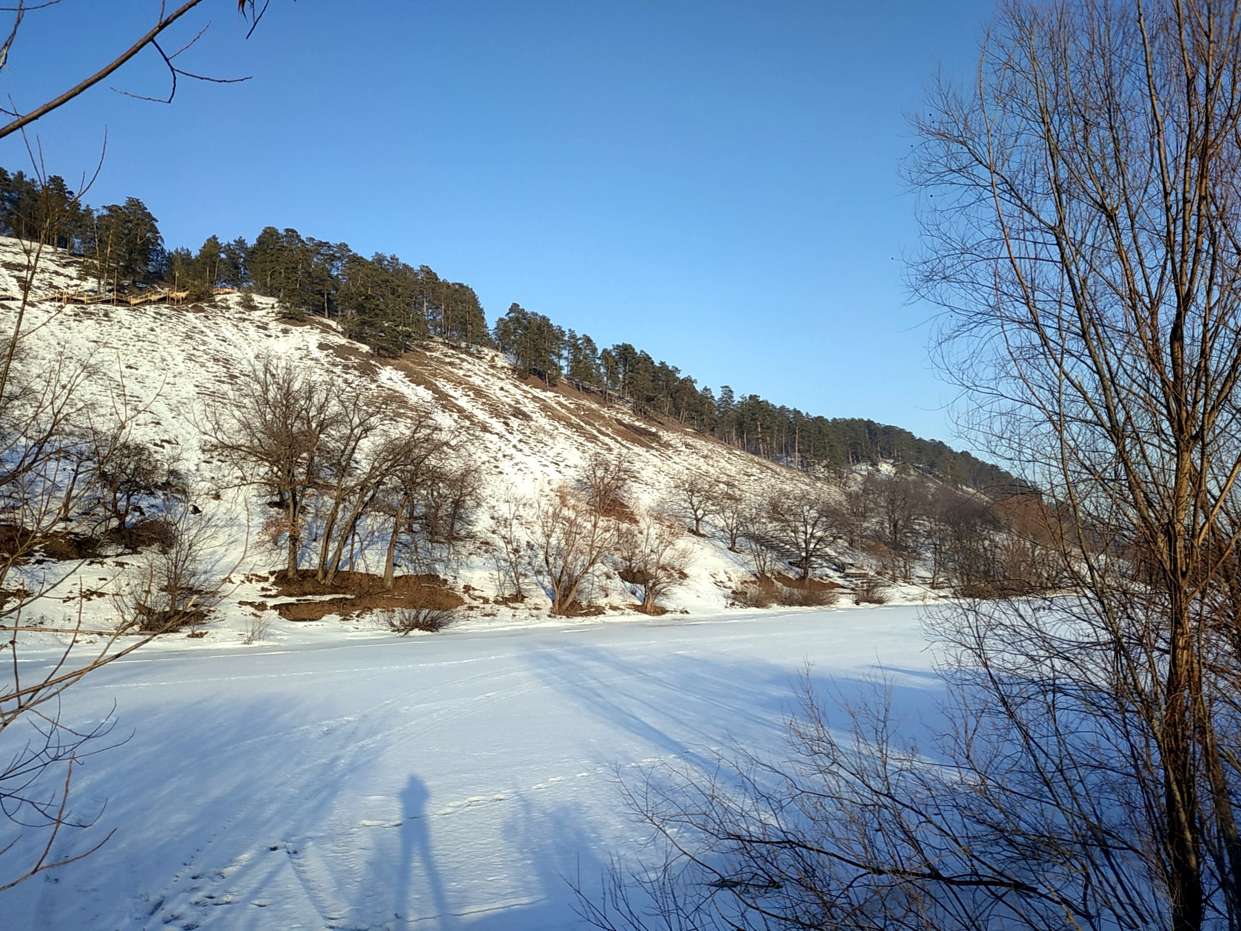 Мастрюковские озера зимой