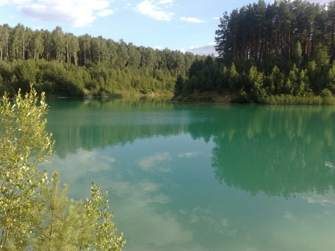 Голубое озеро Думиничи