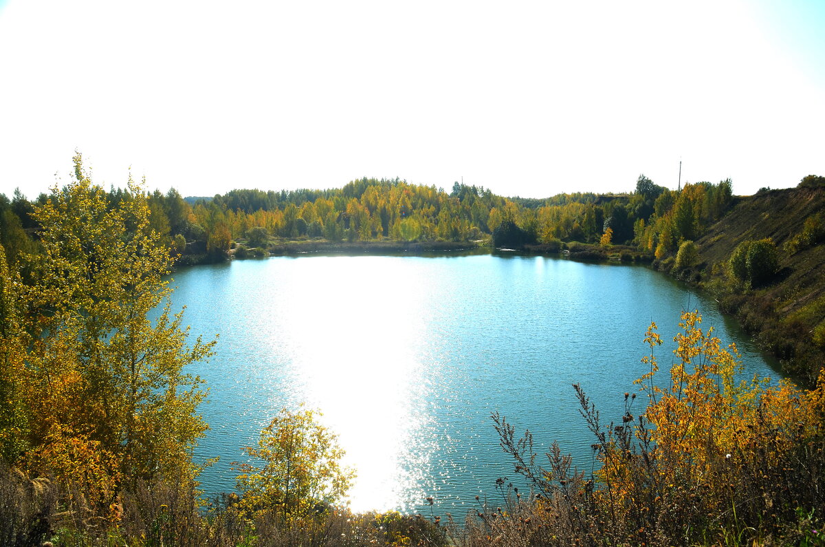 Голубое озеро Пригорское