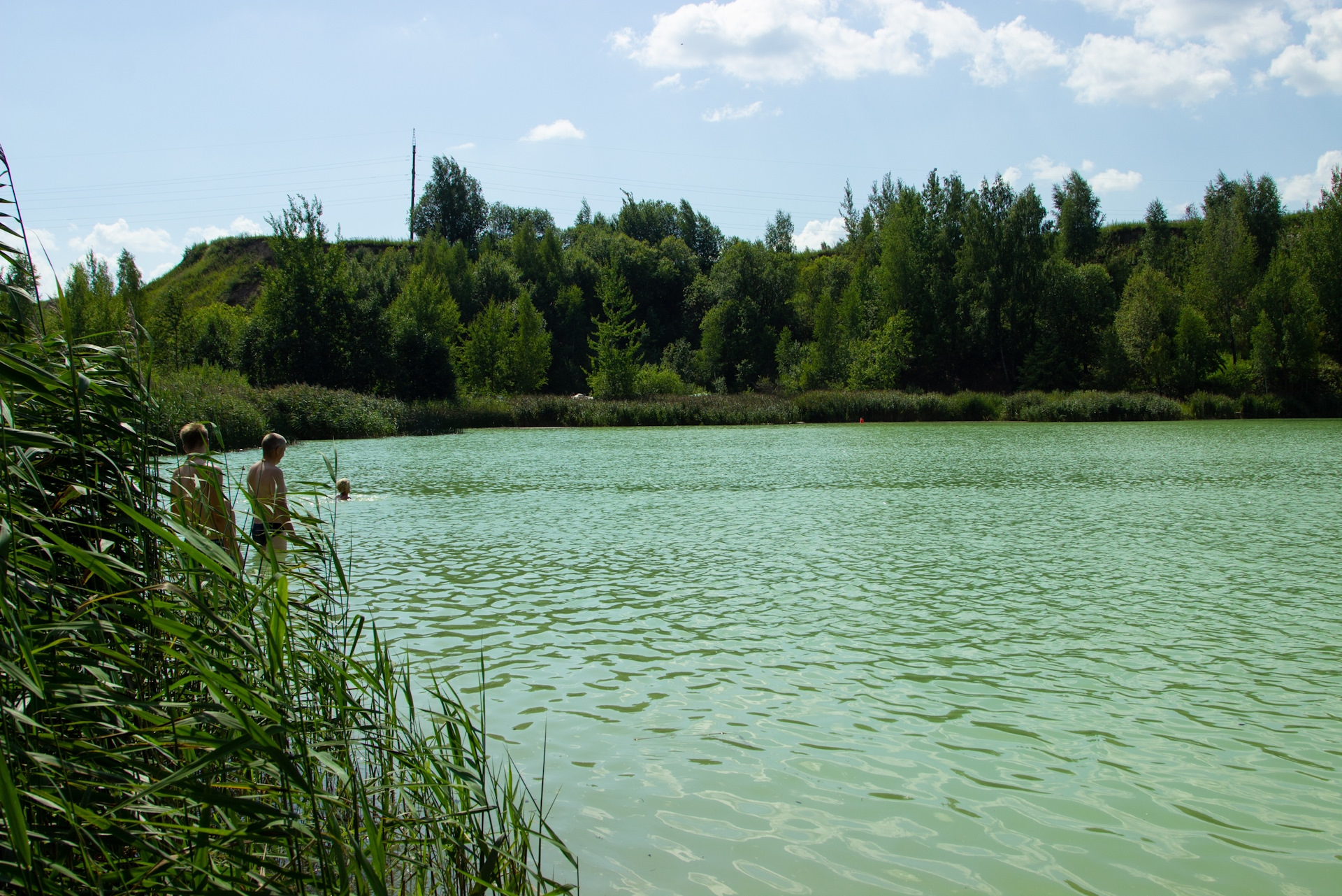 Голубое озеро Пригорское