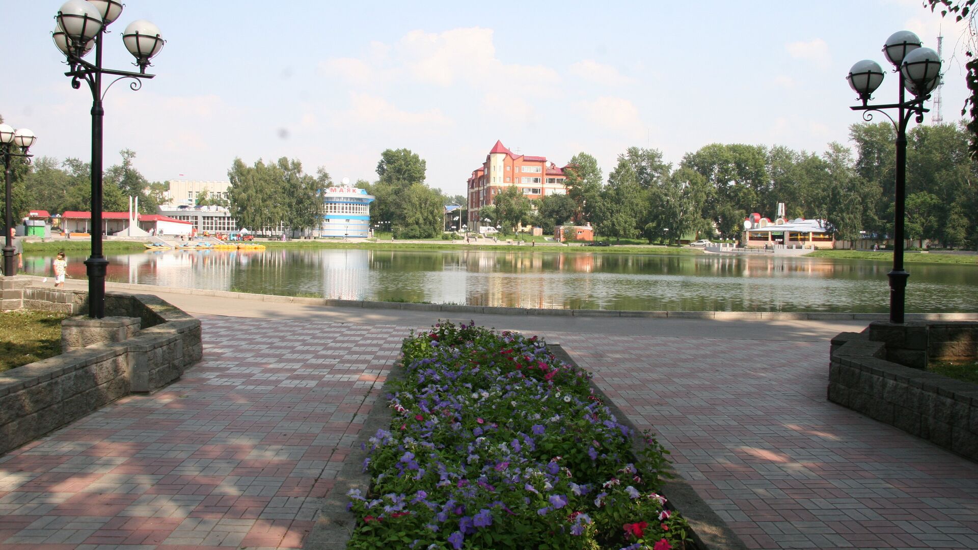 Озеро Северный парк Томск