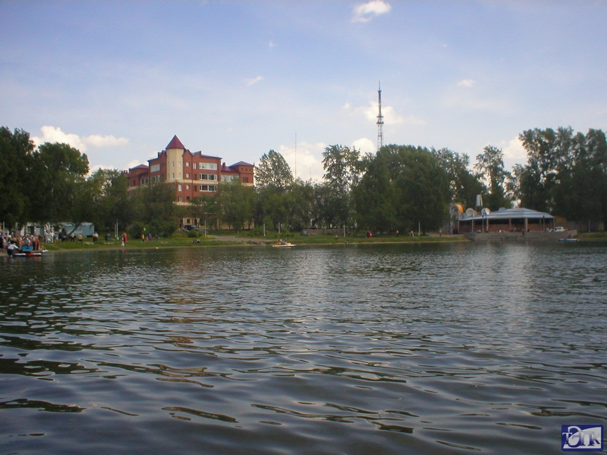 Белое озеро Томск парк