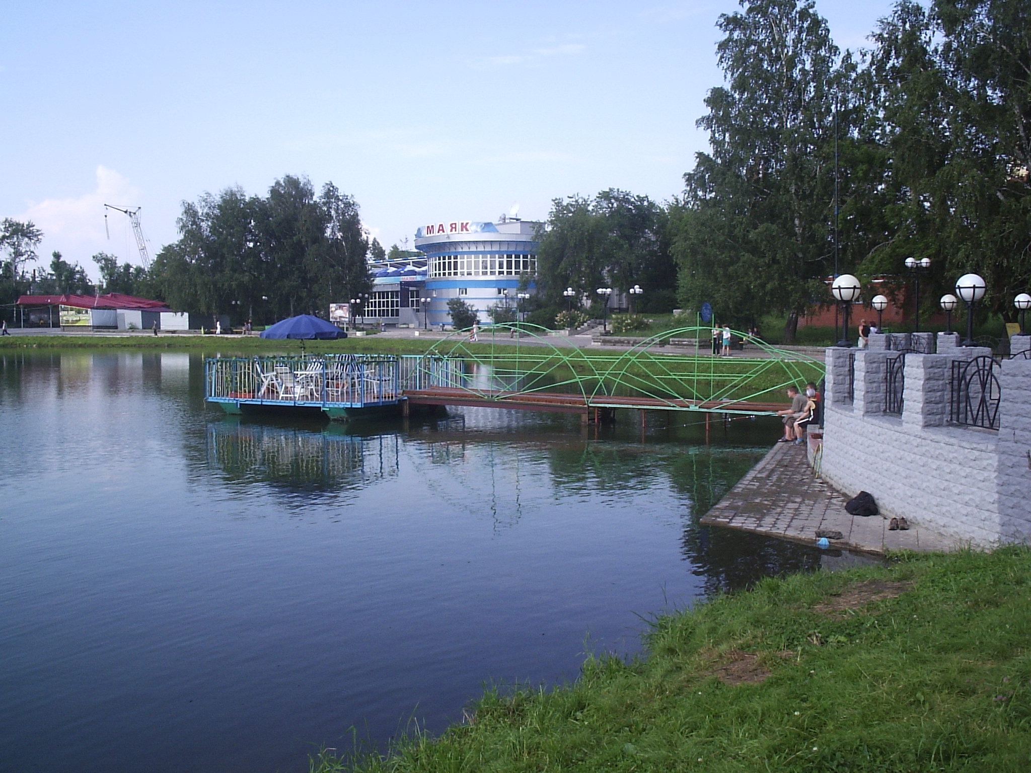 Сад белое озеро, Томск