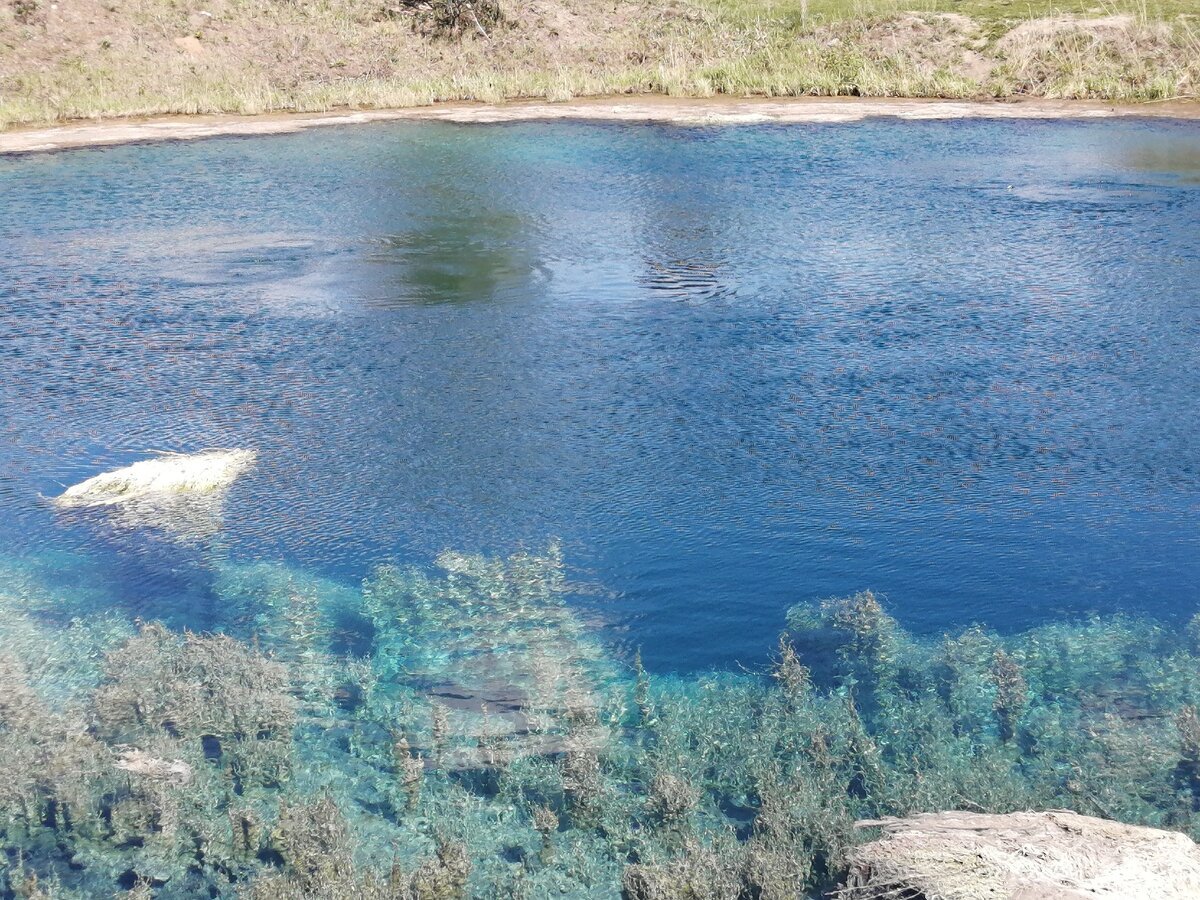 голубое озеро с самарское