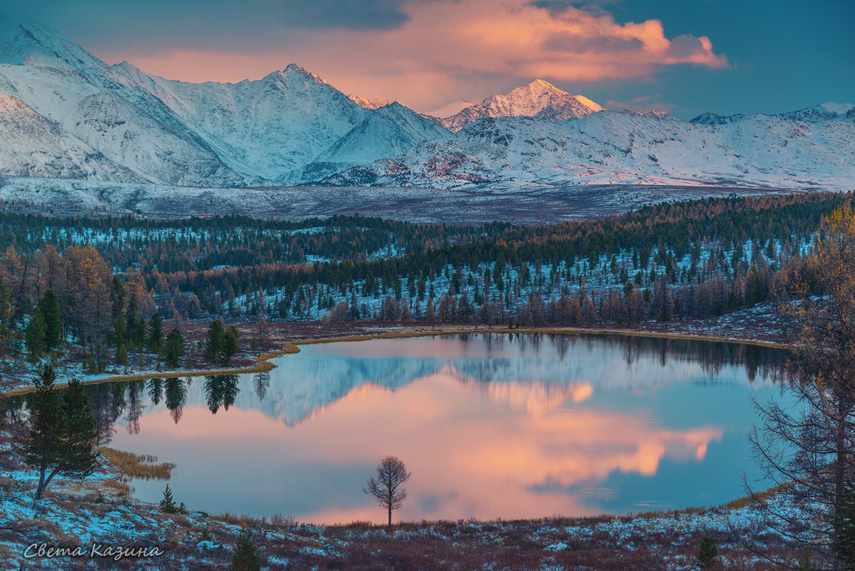 Алтай фототур озеро Киделью