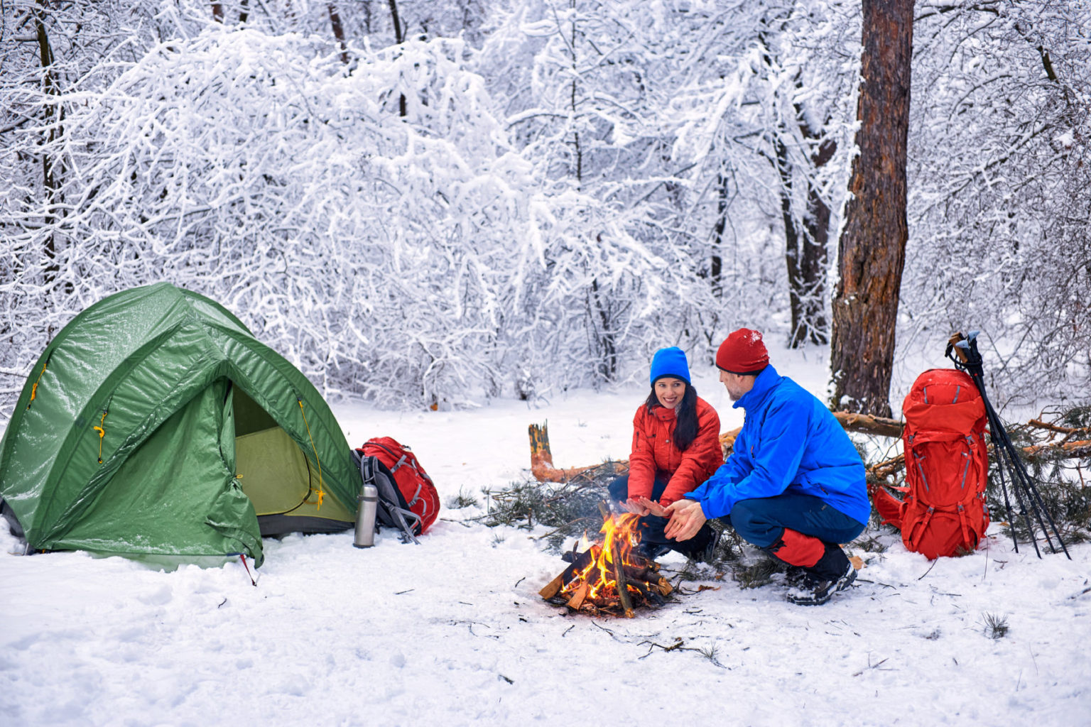 Палатка для зимнего пикника