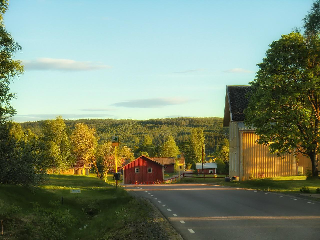Природа Сельская Швеции