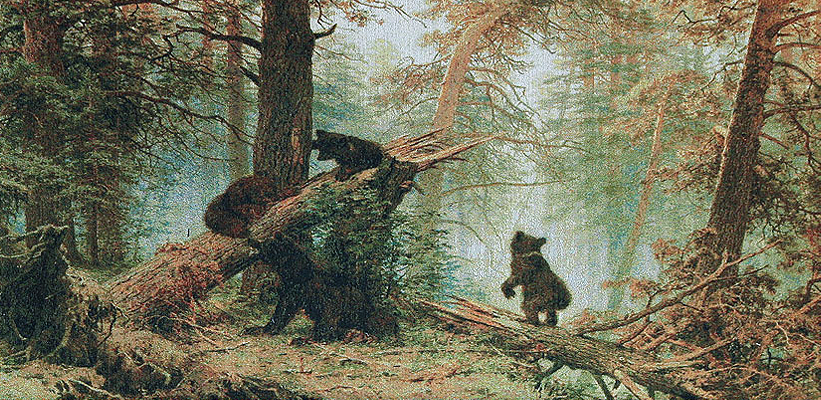 Шишкин три медведя гобелен