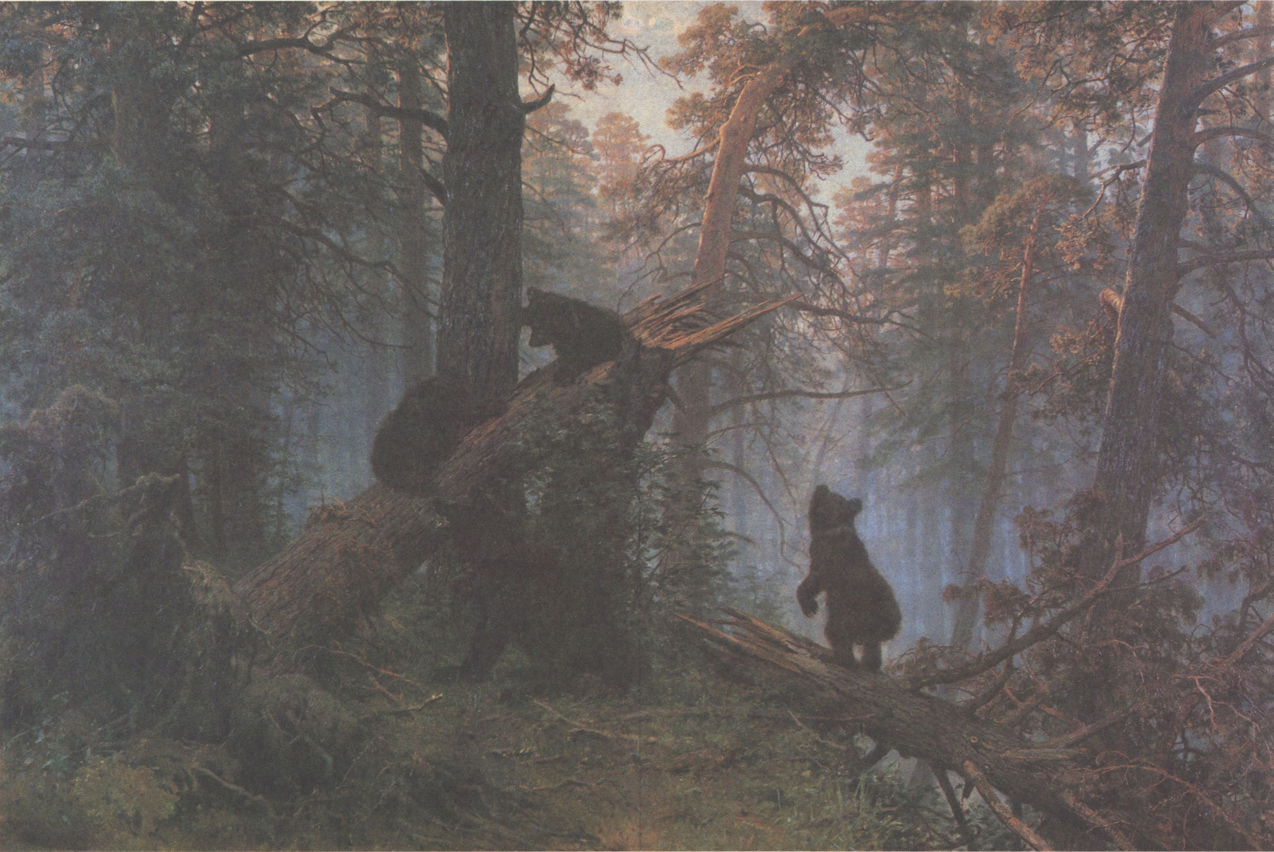 Шишкин Иван Иванович в лесу 1889