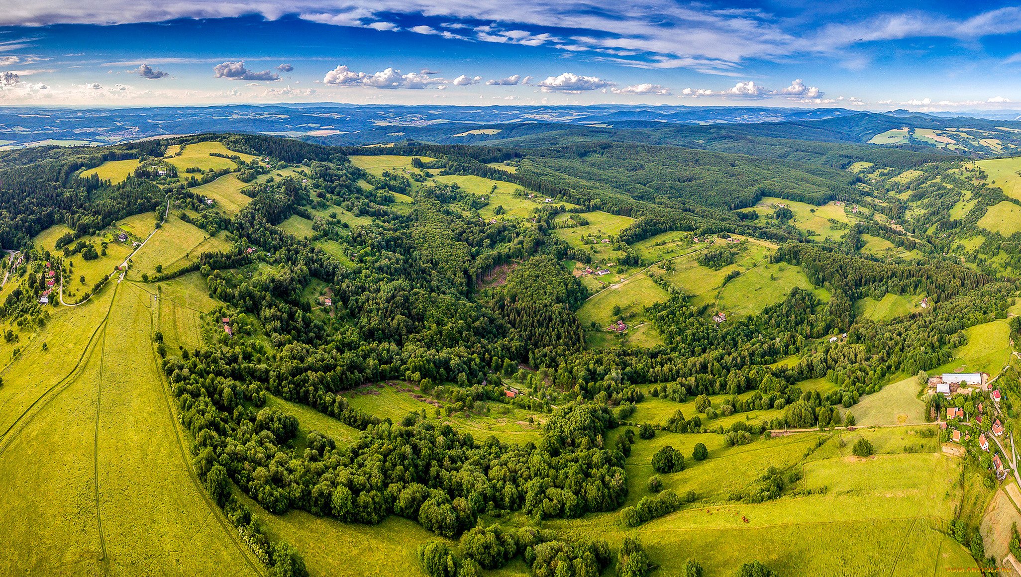Пейзаж Долина Чехии