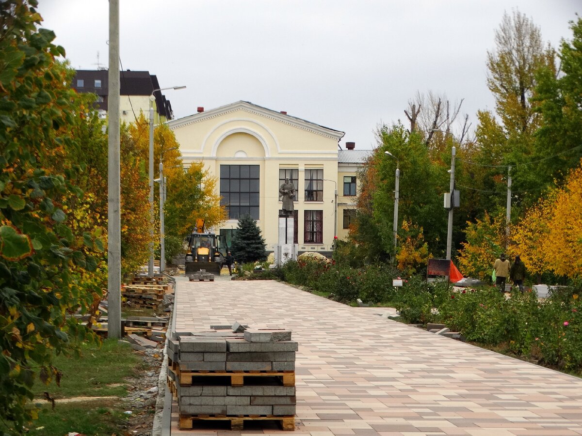 Парк Гагарина после реконструкции